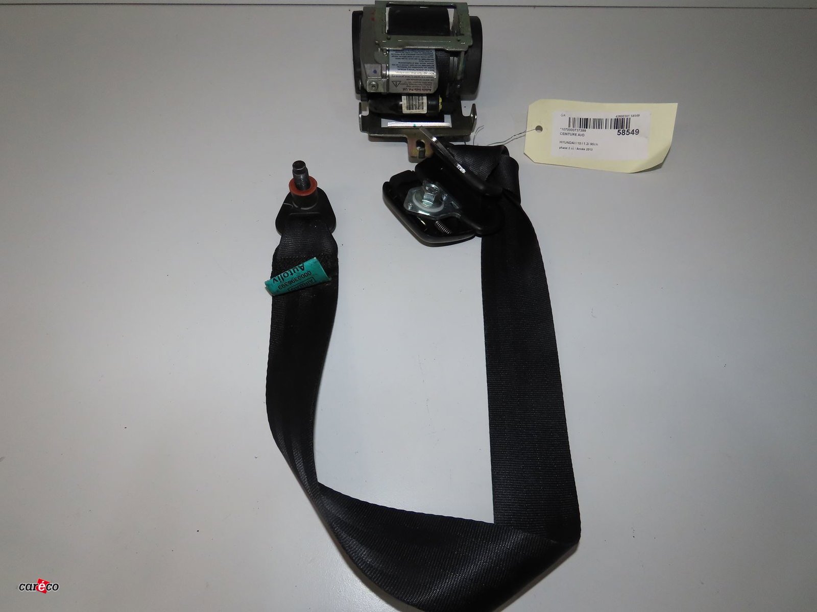 Ceinture avant droite Hyundai I10 I (PA) 1.2 (2011-2013) occasion