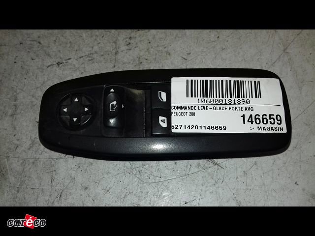 Commande lève-glace porte avant gauche Peugeot 208 I (CA_, CC_) 1.4 hdi (2012) 3 portes occasion