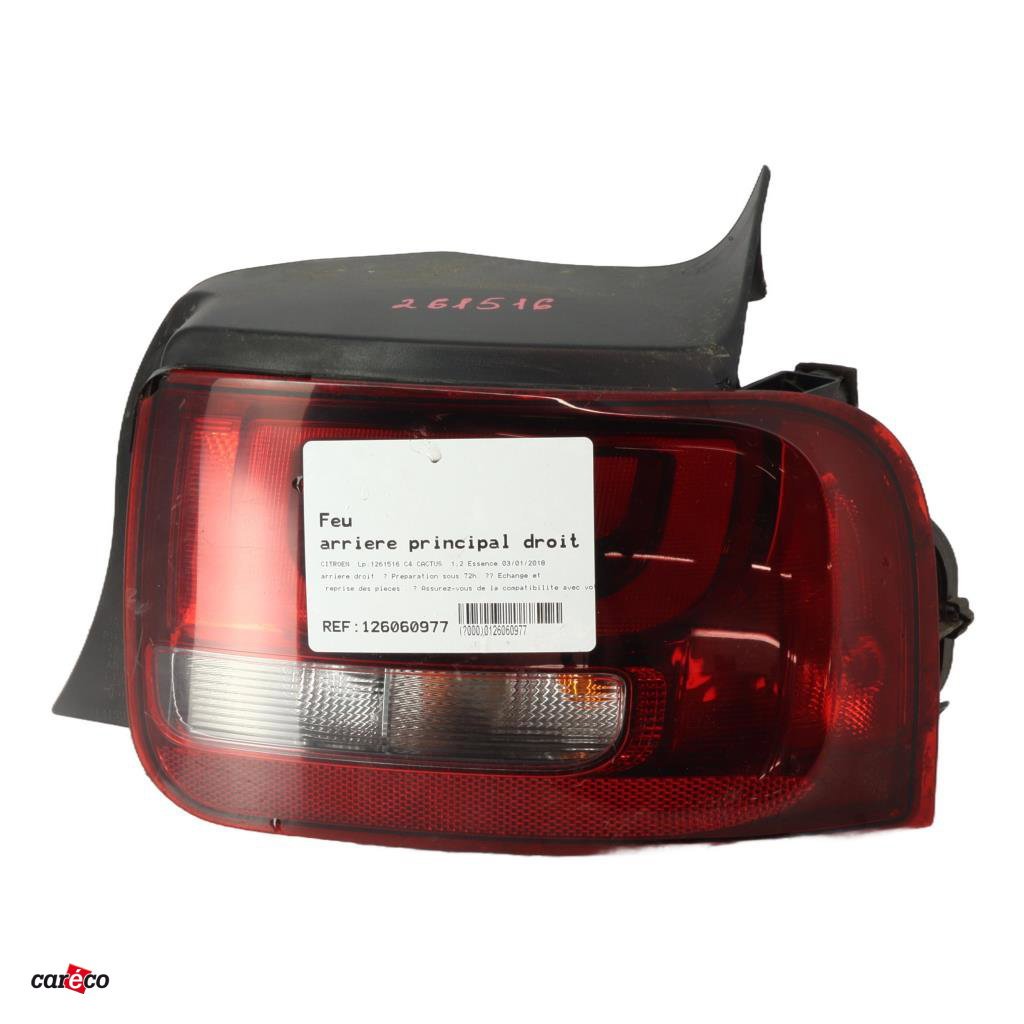 Feu arrière droit Citroen C4 CACTUS 1.2 vti 82 (2014) 5 portes occasion