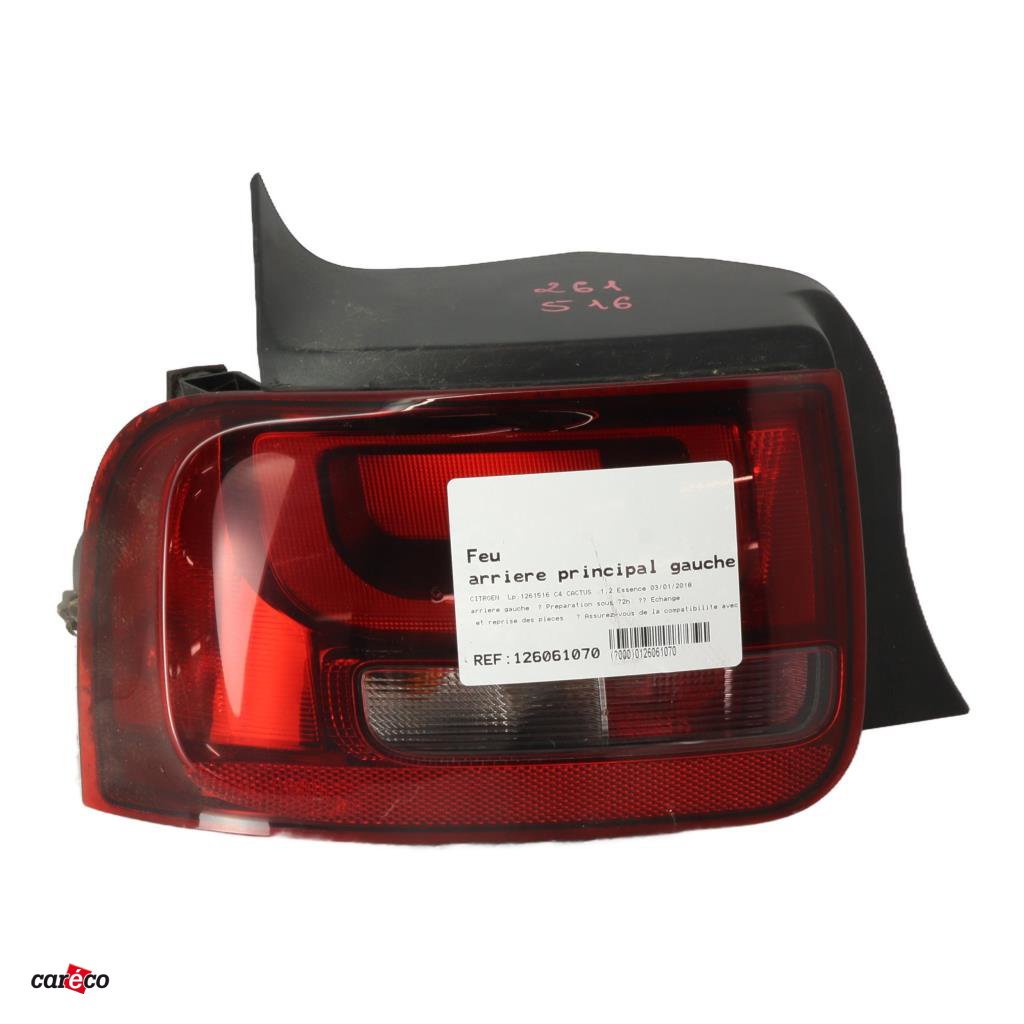 Feu arrière gauche Citroen C4 CACTUS 1.2 vti 82 (2014) 5 portes occasion