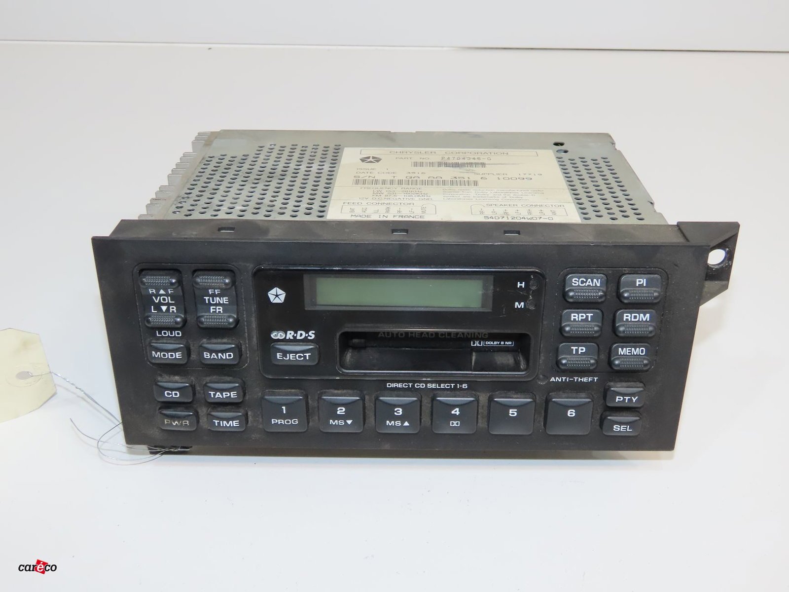 Autoradio Jeep GRAND CHEROKEE I (ZJ, ZG) 2.5 td 4x4 (z) (1995-1999) occasion